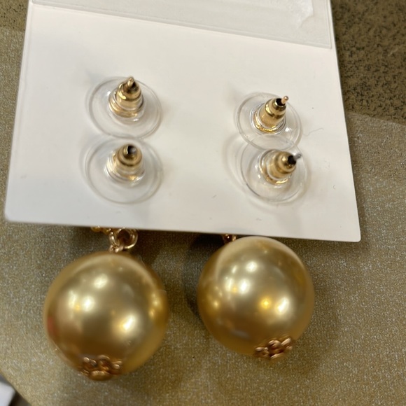 Champagne Bauble Earrings - Picture 4 of 5